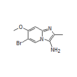 3-Amino-6-bromo-7-methoxy-2-methylimidazo[1,2-a]pyridine