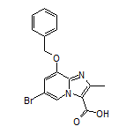 8-(Benzyloxy)-6-bromo-2-methylimidazo[1,2-a]pyridine-3-carboxylic Acid