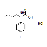 (S)-2-Amino-2-(4-fluorophenyl)hexanoic Acid Hydrochloride