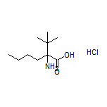 2-Amino-2-(tert-butyl)hexanoic Acid Hydrochloride