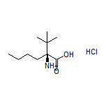 (S)-2-Amino-2-(tert-butyl)hexanoic Acid Hydrochloride