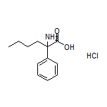 2-Amino-2-phenylhexanoic Acid Hydrochloride