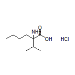 2-Amino-2-isopropylhexanoic Acid Hydrochloride