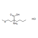 2-Amino-2-[2-(methylthio)ethyl]hexanoic Acid Hydrochloride