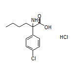 2-Amino-2-(4-chlorophenyl)hexanoic Acid Hydrochloride