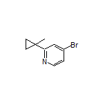 4-Bromo-2-(1-methylcyclopropyl)pyridine