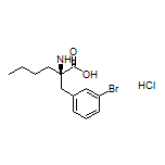 (R)-2-Amino-2-(3-bromobenzyl)hexanoic Acid Hydrochloride