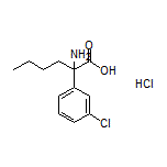 2-Amino-2-(3-chlorophenyl)hexanoic Acid Hydrochloride