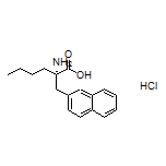 (S)-2-Amino-2-(naphthalen-2-ylmethyl)hexanoic Acid Hydrochloride