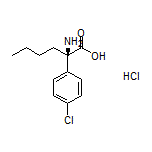 (R)-2-Amino-2-(4-chlorophenyl)hexanoic Acid Hydrochloride