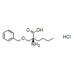 (S)-2-Amino-2-[(benzyloxy)methyl]hexanoic Acid Hydrochloride