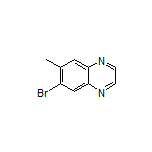 6-Bromo-7-methylquinoxaline