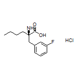 (R)-2-Amino-2-(3-fluorobenzyl)hexanoic Acid Hydrochloride