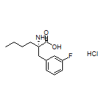 (S)-2-Amino-2-(3-fluorobenzyl)hexanoic Acid Hydrochloride