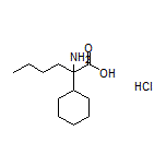 2-Amino-2-cyclohexylhexanoic Acid Hydrochloride