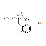 (R)-2-Amino-2-(2-fluorobenzyl)hexanoic Acid Hydrochloride