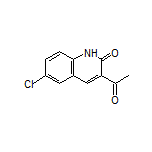 3-Acetyl-6-chloroquinolin-2(1H)-one