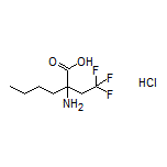 2-Amino-2-(2,2,2-trifluoroethyl)hexanoic Acid Hydrochloride