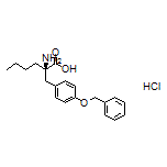 (R)-2-Amino-2-[4-(benzyloxy)benzyl]hexanoic Acid Hydrochloride