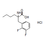 2-Amino-2-(2,3-difluorobenzyl)hexanoic Acid Hydrochloride