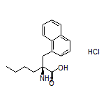 (S)-2-Amino-2-(naphthalen-1-ylmethyl)hexanoic Acid Hydrochloride