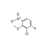 2-Chloro-1-fluoro-3-methoxy-4-nitrobenzene