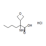 2-Amino-2-(3-oxetanyl)hexanoic Acid Hydrochloride