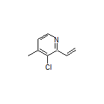 3-Chloro-4-methyl-2-vinylpyridine