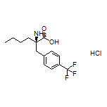 (R)-2-Amino-2-[4-(trifluoromethyl)benzyl]hexanoic Acid Hydrochloride