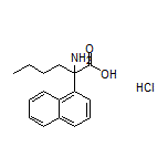 2-Amino-2-(1-naphthyl)hexanoic Acid Hydrochloride