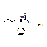 (S)-2-Amino-2-(2-thienyl)hexanoic Acid Hydrochloride