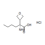 (R)-2-Amino-2-(3-oxetanyl)hexanoic Acid Hydrochloride