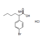 (S)-2-Amino-2-(4-bromophenyl)hexanoic Acid Hydrochloride