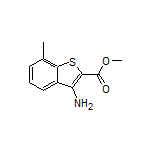 Methyl 3-Amino-7-methylbenzo[b]thiophene-2-carboxylate