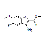 Methyl 3-Amino-5-fluoro-6-methoxybenzo[b]thiophene-2-carboxylate