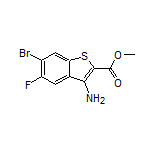 Methyl 3-Amino-6-bromo-5-fluorobenzo[b]thiophene-2-carboxylate