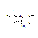 Methyl 3-Amino-6-bromo-7-fluorobenzo[b]thiophene-2-carboxylate