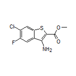 Methyl 3-Amino-6-chloro-5-fluorobenzo[b]thiophene-2-carboxylate