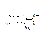 Methyl 3-Amino-5-bromo-6-methylbenzo[b]thiophene-2-carboxylate