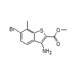 Methyl 3-Amino-6-bromo-7-methylbenzo[b]thiophene-2-carboxylate