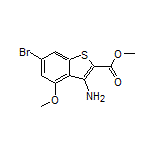 Methyl 3-Amino-6-bromo-4-methoxybenzo[b]thiophene-2-carboxylate