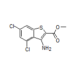 Methyl 3-Amino-4,6-dichlorobenzo[b]thiophene-2-carboxylate