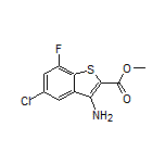 Methyl 3-Amino-5-chloro-7-fluorobenzo[b]thiophene-2-carboxylate