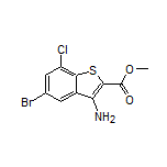 Methyl 3-Amino-5-bromo-7-chlorobenzo[b]thiophene-2-carboxylate