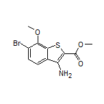 Methyl 3-Amino-6-bromo-7-methoxybenzo[b]thiophene-2-carboxylate