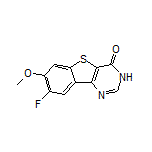 8-Fluoro-7-methoxybenzo[4,5]thieno[3,2-d]pyrimidin-4(3H)-one