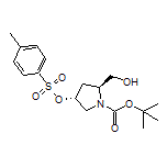 (3R,5S)-1-Boc-5-(hydroxymethyl)pyrrolidin-3-yl Tosylate