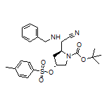 (3R,5S)-5-[(S)-(Benzylamino)(cyano)methyl]-1-Boc-3-pyrrolidinyl Tosylate