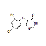 6-Bromo-8-chlorobenzo[4,5]thieno[3,2-d]pyrimidin-4(3H)-one