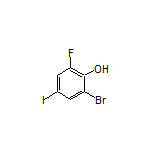 2-Bromo-6-fluoro-4-iodophenol